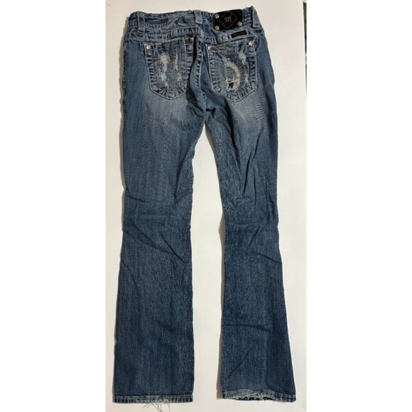 Miss Me Women's Blue Boot Cut Jeans - Picture 2 of 3